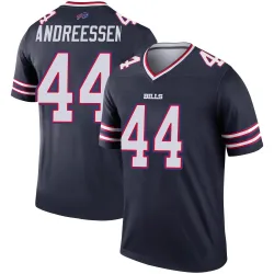 Joe Andreessen Buffalo Bills Legend Men's Inverted Jersey (Navy)