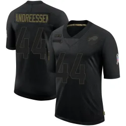 Joe Andreessen Buffalo Bills Limited Men's 2020 Salute To Service Jersey (Black)