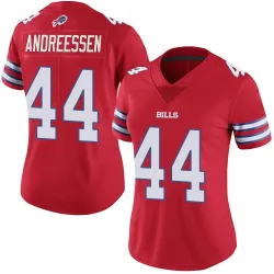 Joe Andreessen Buffalo Bills Limited Women's Color Rush Vapor Untouchable Jersey (Red)