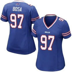 Joey Bosa Buffalo Bills Game Women's Team Color Jersey (Royal Blue)