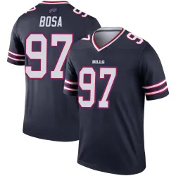 Joey Bosa Buffalo Bills Legend Men's Inverted Jersey (Navy)