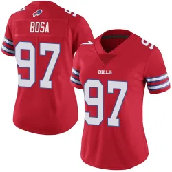Joey Bosa Buffalo Bills Limited Women's Color Rush Vapor Untouchable Jersey (Red)