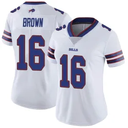John Brown Buffalo Bills Limited Women's Color Rush Vapor Untouchable Jersey (White)