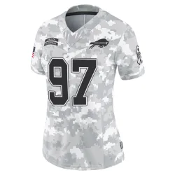 Jordan Phillips Buffalo Bills Limited Women's 2024 Salute to Service Jersey (Arctic Camo)