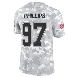 Jordan Phillips Buffalo Bills Limited Youth 2024 Salute to Service Jersey (Arctic Camo)