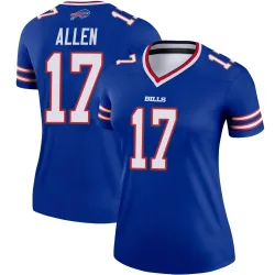 Josh Allen Buffalo Bills Legend Women's Jersey (Royal)