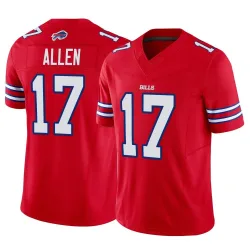 Josh Allen Buffalo Bills Limited Men's Vapor F.U.S.E. Jersey (Red)