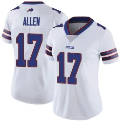 Josh Allen Buffalo Bills Limited Women's Color Rush Vapor Untouchable Jersey (White)