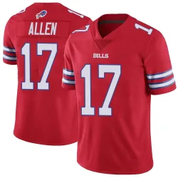 Josh Allen Buffalo Bills Limited Youth Color Rush Vapor Untouchable Jersey (Red)