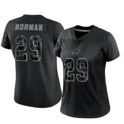Josh Norman Buffalo Bills Limited Women's Reflective Jersey (Black)