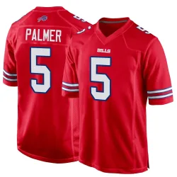 Joshua Palmer Buffalo Bills Game Youth Alternate Jersey (Red)