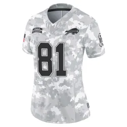 Kaden Prather Buffalo Bills Limited Women's 2024 Salute to Service Jersey (Arctic Camo)