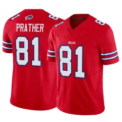 Kaden Prather Buffalo Bills Limited Youth Vapor F.U.S.E. Jersey (Red)