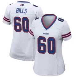 Keaton Bills Buffalo Bills Game Women's Keaton Jersey (White)