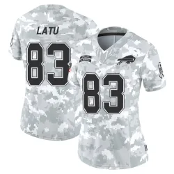 Keleki Latu Buffalo Bills Limited Women's 2024 Salute to Service Jersey (Arctic Camo)