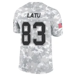 Keleki Latu Buffalo Bills Limited Youth 2024 Salute to Service Jersey (Arctic Camo)