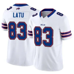 Keleki Latu Buffalo Bills Limited Youth Vapor F.U.S.E. Jersey (White)