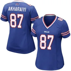 Kelly Akharaiyi Buffalo Bills Game Women's Team Color Jersey (Royal Blue)
