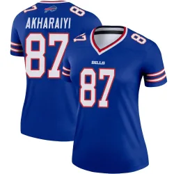 Kelly Akharaiyi Buffalo Bills Legend Women's Jersey (Royal)