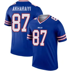 Kelly Akharaiyi Buffalo Bills Legend Youth Jersey (Royal)