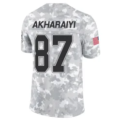 Kelly Akharaiyi Buffalo Bills Limited Men's 2024 Salute to Service Jersey (Arctic Camo)