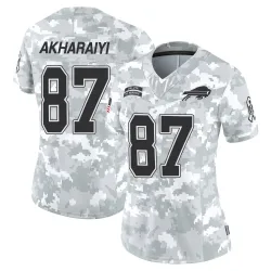 Kelly Akharaiyi Buffalo Bills Limited Women's 2024 Salute to Service Jersey (Arctic Camo)