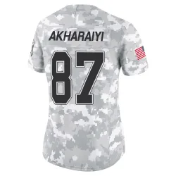 Kelly Akharaiyi Buffalo Bills Limited Women's 2024 Salute to Service Jersey (Arctic Camo)
