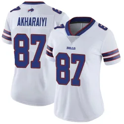 Kelly Akharaiyi Buffalo Bills Limited Women's Color Rush Vapor Untouchable Jersey (White)
