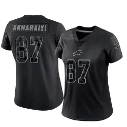 Kelly Akharaiyi Buffalo Bills Limited Women's Reflective Jersey (Black)