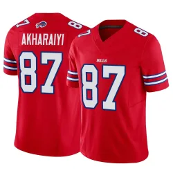 Kelly Akharaiyi Buffalo Bills Limited Youth Vapor F.U.S.E. Jersey (Red)