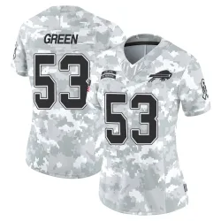 Kendrick Green Buffalo Bills Limited Women's 2024 Salute to Service Jersey (Arctic Camo)