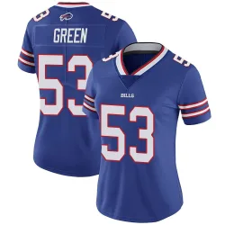 Kendrick Green Buffalo Bills Limited Women's Team Color Vapor Untouchable Jersey (Royal)