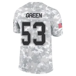 Kendrick Green Buffalo Bills Limited Youth 2024 Salute to Service Jersey (Arctic Camo)