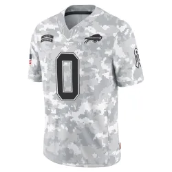 Keon Coleman Buffalo Bills Limited Men's 2024 Salute to Service Jersey (Arctic Camo)