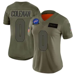 Keon Coleman Buffalo Bills Limited Women's 2019 Salute to Service Jersey (Camo)