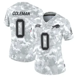 Keon Coleman Buffalo Bills Limited Women's 2024 Salute to Service Jersey (Arctic Camo)