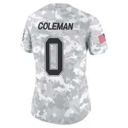 Keon Coleman Buffalo Bills Limited Women's 2024 Salute to Service Jersey (Arctic Camo)