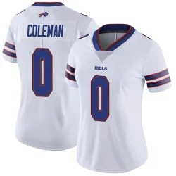 Keon Coleman Buffalo Bills Limited Women's Color Rush Vapor Untouchable Jersey (White)