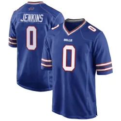 Keonta Jenkins Buffalo Bills Game Men's Team Color Jersey (Royal Blue)