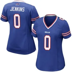 Keonta Jenkins Buffalo Bills Game Women's Team Color Jersey (Royal Blue)
