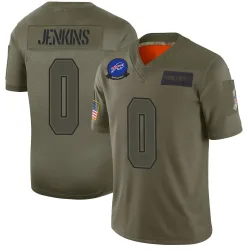 Keonta Jenkins Buffalo Bills Limited Men's 2019 Salute to Service Jersey (Camo)