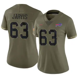 Kevin Jarvis Buffalo Bills Limited Women's 2022 Salute To Service Jersey (Olive)