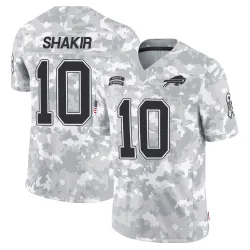 Khalil Shakir Buffalo Bills Limited Men's 2024 Salute to Service Jersey (Arctic Camo)