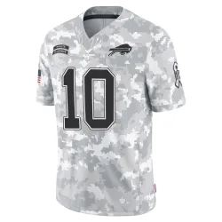 Khalil Shakir Buffalo Bills Limited Men's 2024 Salute to Service Jersey (Arctic Camo)