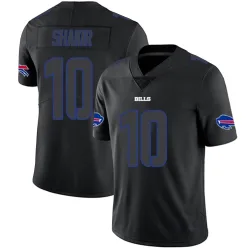 Khalil Shakir Buffalo Bills Limited Men's Jersey (Black Impact)