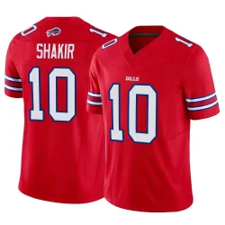 Khalil Shakir Buffalo Bills Limited Men's Vapor F.U.S.E. Jersey (Red)