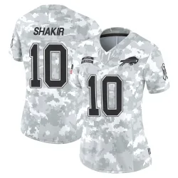 Khalil Shakir Buffalo Bills Limited Women's 2024 Salute to Service Jersey (Arctic Camo)