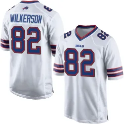 Kristian Wilkerson Buffalo Bills Game Men's Jersey (White)