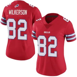 Kristian Wilkerson Buffalo Bills Limited Women's Color Rush Vapor Untouchable Jersey (Red)