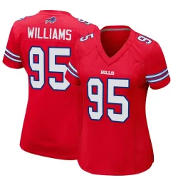 Kyle Williams Buffalo Bills Game Women's Alternate Jersey (Red)